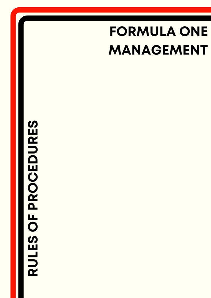 FOM Rules of Procedure Published by IIDIP